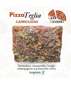 PIZZA CAPRICCIOSA IN TEGLIA...